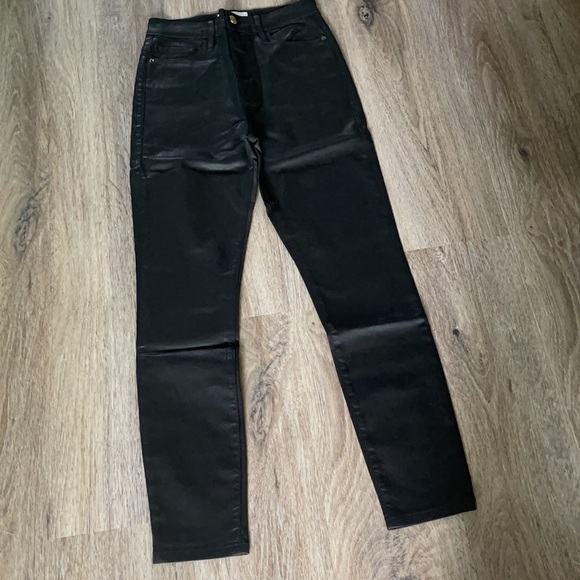 Frame Denim All High Rise Cigarette Skinny Jean Size 25 - Picture 7 of 16